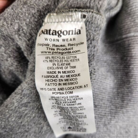 Patagonia Regular Fit Frontside Graphic Long Sleeve Pullover Uprisal Hoody XL - Picture 5 of 6